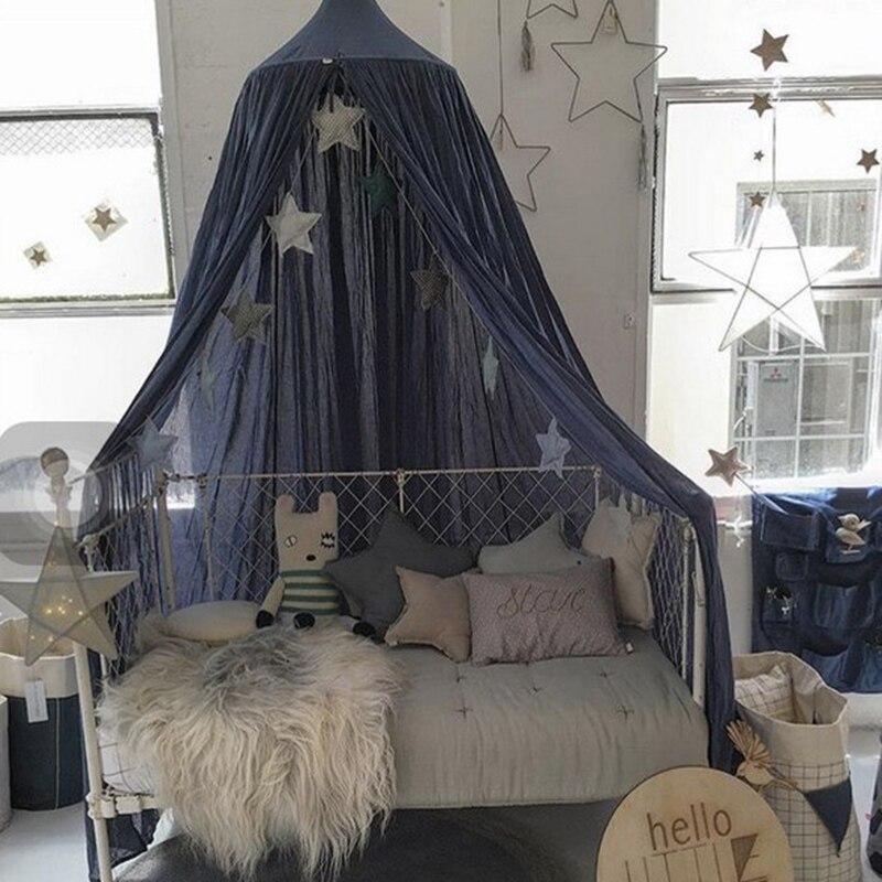 Ciel De Lit Bébé Bleu Nuit