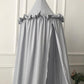 Ciel De Lit Bébé Dôme Gris