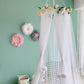 Ciel De Lit Couronne Fleur