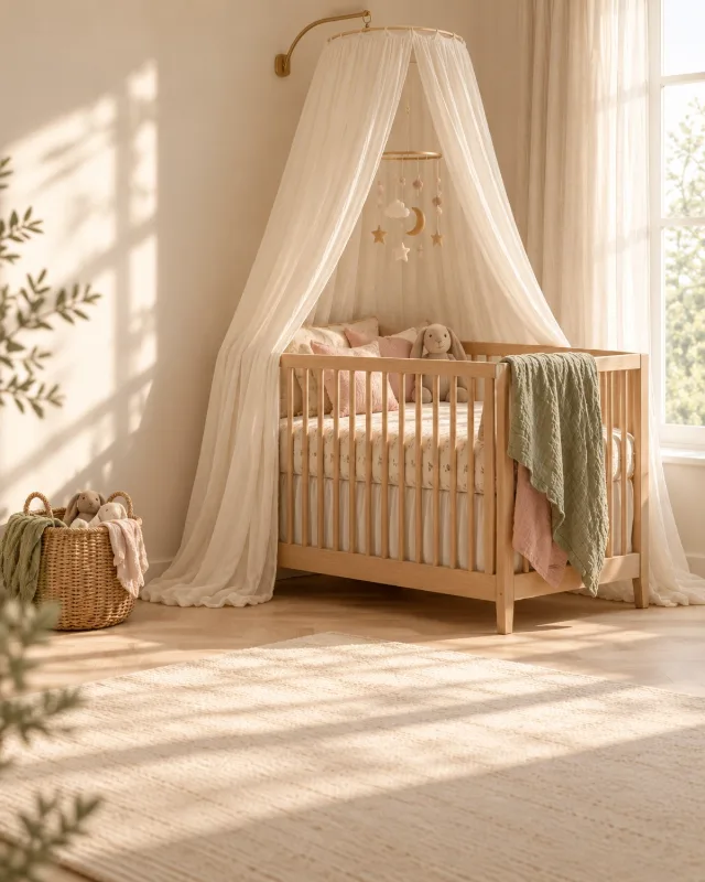 Ciel de lit bébé